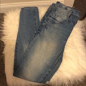 BUTTON UP SKINNY JEANS BOGO